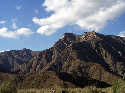 Rosy Boa habitat in San Diego Co. CA